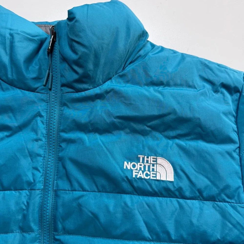 THE NORTH FACE Minoqua Down Jacket Digital Steel Blue Men's Large NEW